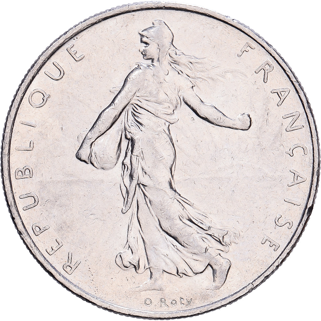 Francja, Franc, Semeuse, 1994, Paris, Nikiel, AU(55-58), Gadoury:474, Le
