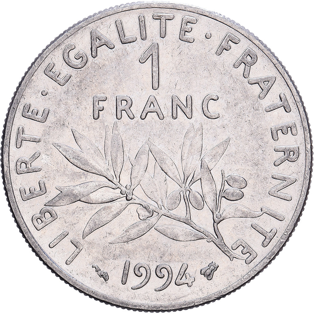 Frankreich, Franc, Semeuse, 1994, Paris, Nickel, VZ, Gadoury:474, Le