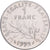 France, Franc, Semeuse, 1992, Paris, Nickel, AU(55-58), Gadoury:474, Le