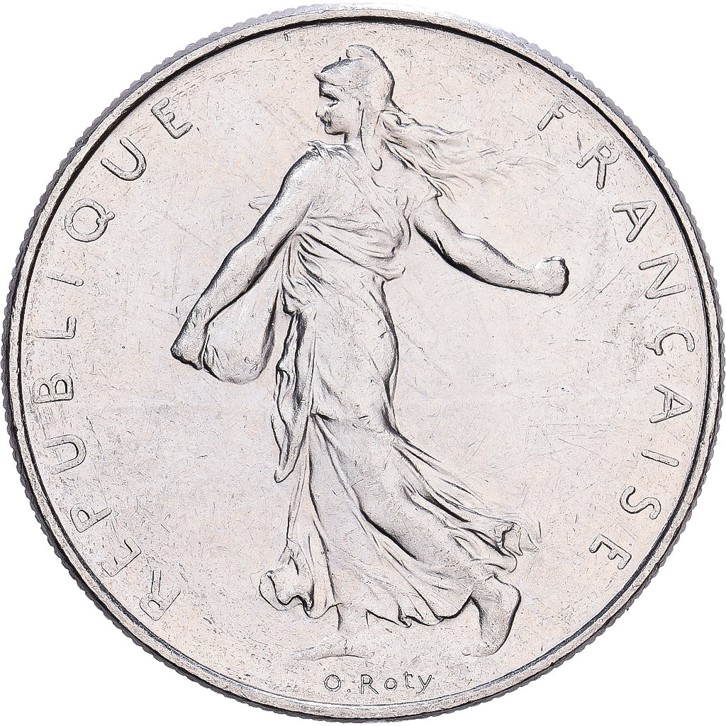 Francia, Franc, Semeuse, 1992, Paris, Níquel, EBC, Gadoury:474, Le Franc:F.226