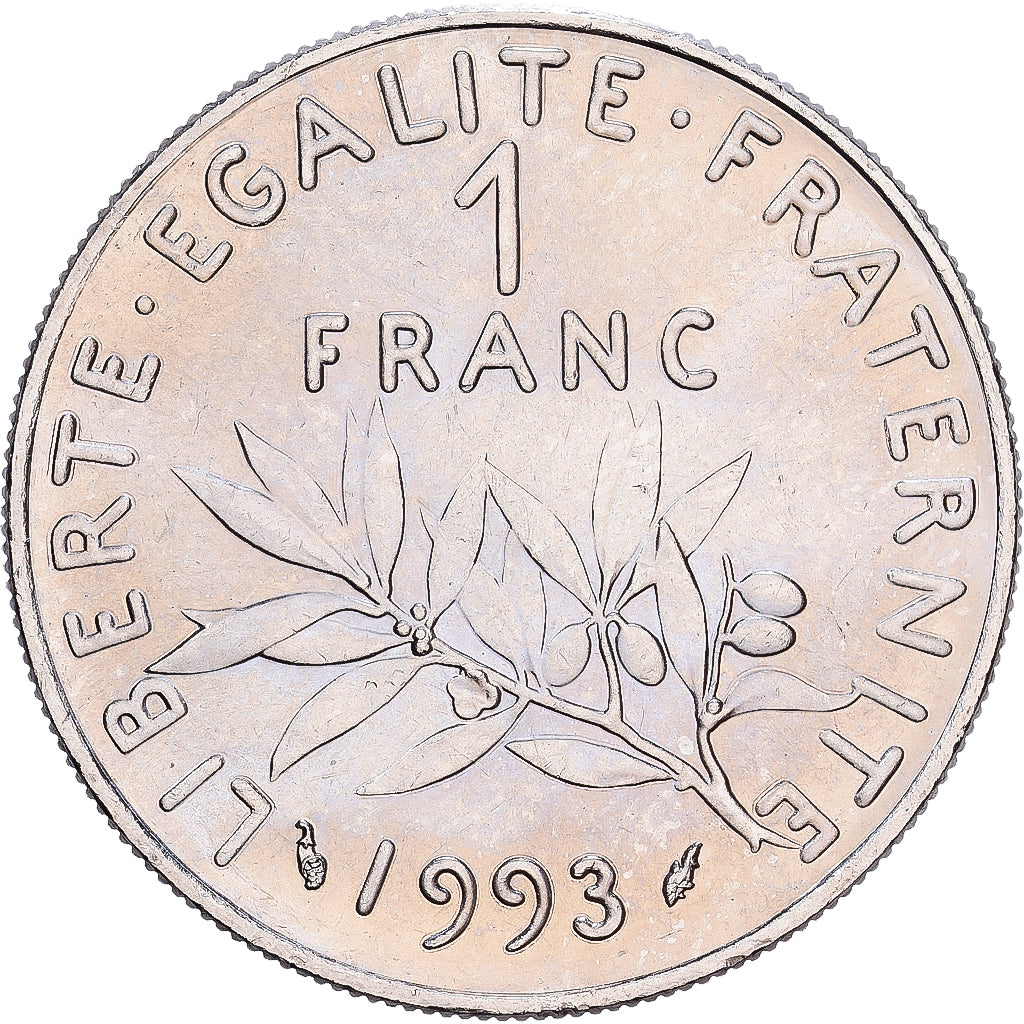 France, Franc, Semeuse, 1993, Paris, Nickel, SUP, Gadoury:474, Le Franc:F.226