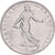 France, Franc, Semeuse, 1967, Paris, Nickel, EF(40-45), Gadoury:474, KM:925.1