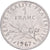 France, Franc, Semeuse, 1967, Paris, Nickel, EF(40-45), Gadoury:474, KM:925.1