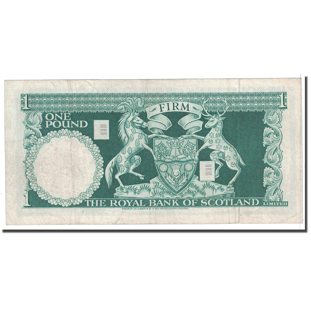 Banknote, Scotland, 1 Pound, 1969, 1969-03-19, KM:329a, VF(20-25)