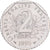 Frankrijk, 2 Francs, Semeuse, 1995, Paris, Nickel, PR, Gadoury:547, Le