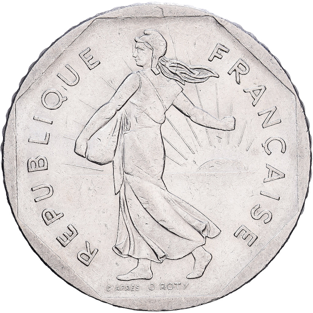 Frankrijk, 2 Francs, Semeuse, 1979, Paris, Nickel, PR, Gadoury:547, Le