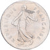 France, 2 Francs, Semeuse, 1993, Paris, Nickel, SUP, KM:942.2