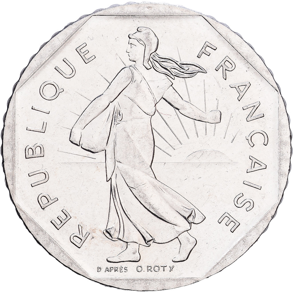 Frankreich, 2 Francs, Semeuse, 1980, Paris, Nickel, VZ, KM:942.1