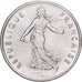 France, 5 Francs, Semeuse, 1993, Paris, Nickel Clad Copper-Nickel, EF(40-45)