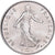 France, 5 Francs, Semeuse, 1989, Paris, Nickel Clad Copper-Nickel, AU(55-58), Le