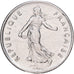 France, 5 Francs, Semeuse, 1994, Paris, Nickel Clad Copper-Nickel, AU(55-58)