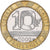 Francja, 10 Francs, Génie, 2000, Paris, Bimetaliczny, AU(55-58), Gadoury:827