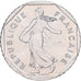 France, 2 Francs, Semeuse, 2000, Paris, Nickel, AU(55-58), Gadoury:547b, Le