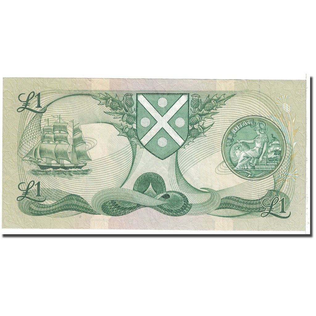 Billete, 1 Pound, 1988, Escocia, 1988-08-19, KM:111g, SC