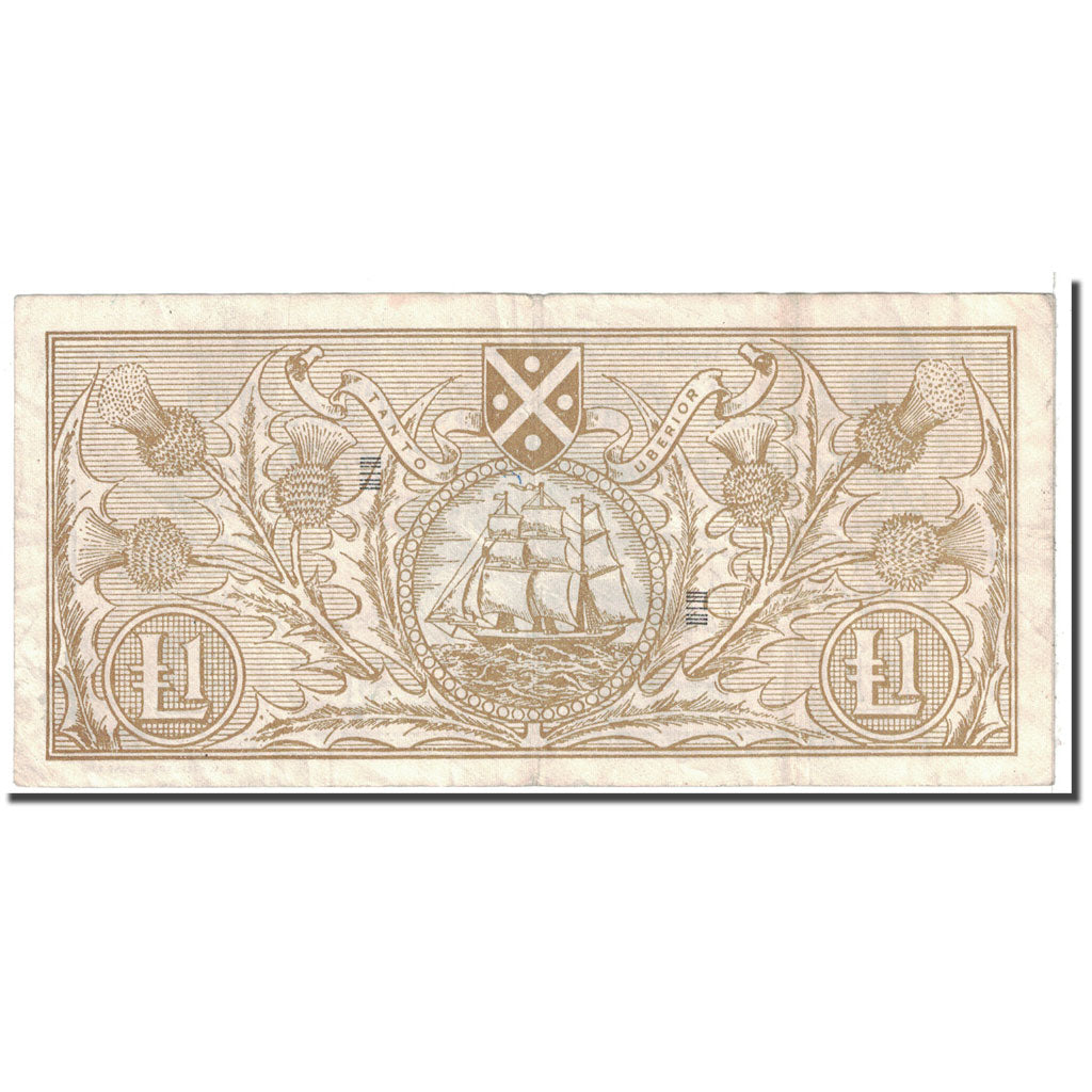 Billete, 1 Pound, 1967, Escocia, 1967-03-03, KM:105b, MBC