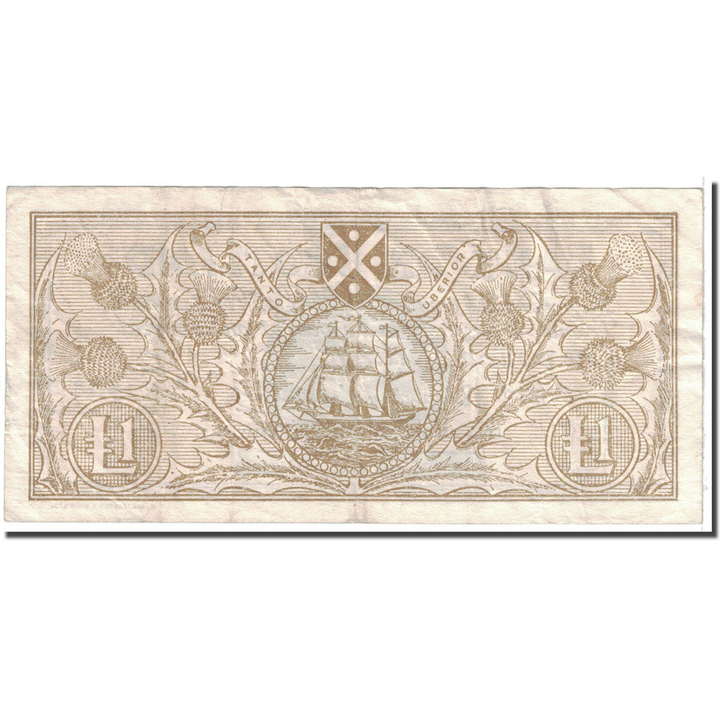 Biljet, Schotland, 1 Pound, 1965, 1965-05-01, KM:102b, TTB