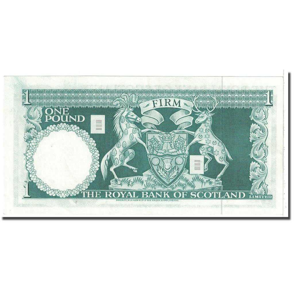 Banconote, Scozia, 1 Pound, 1970, 1970-07-15, KM:334a, SPL