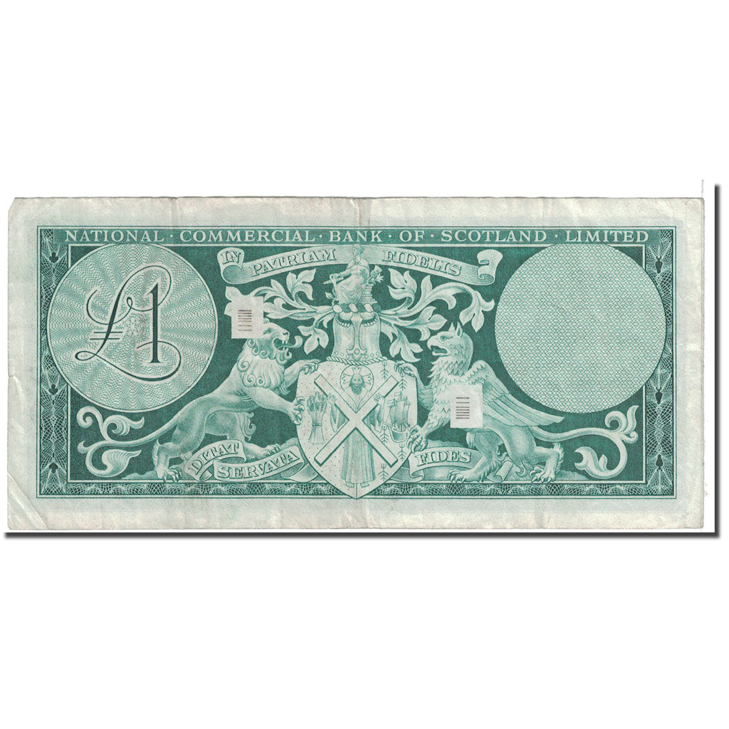 Biljet, Schotland, 1 Pound, 1967, 1967-01-04, KM:271a, TB+