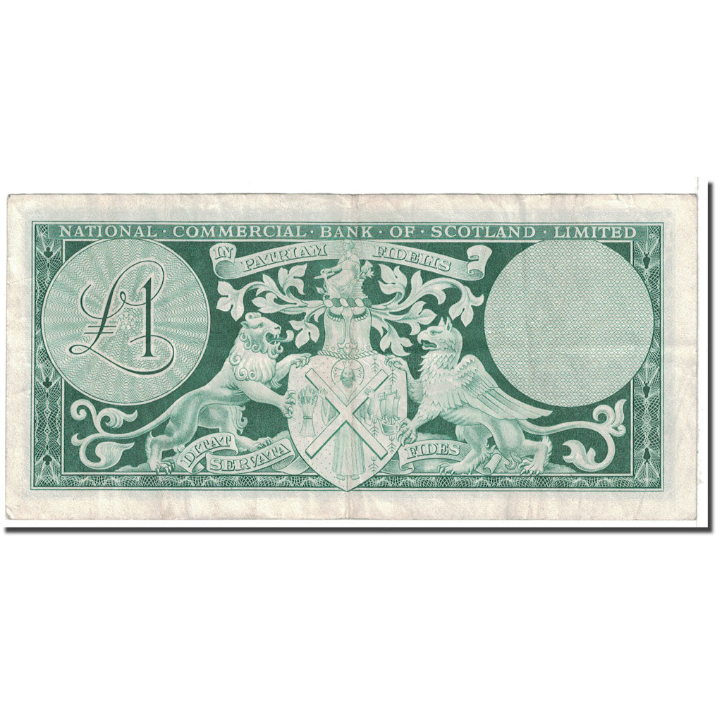 Billete, 1 Pound, 1964, Escocia, 1964-10-01, KM:269a, MBC