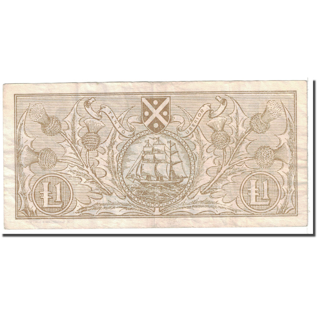 Billet, Scotland, 1 Pound, 1965, 1965-05-10, KM:102a, TTB