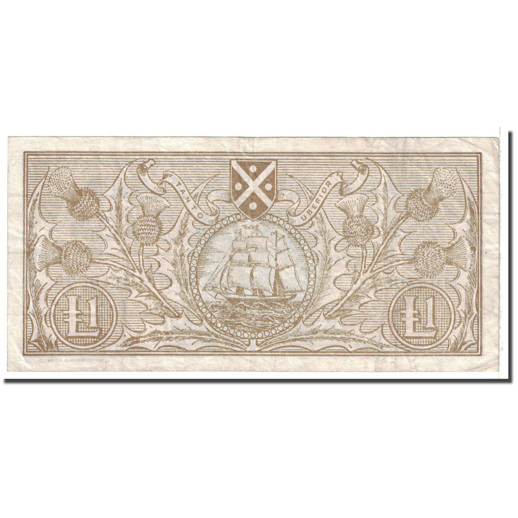 Biljet, Schotland, 1 Pound, 1962, 1962-12-11, KM:102a, TB