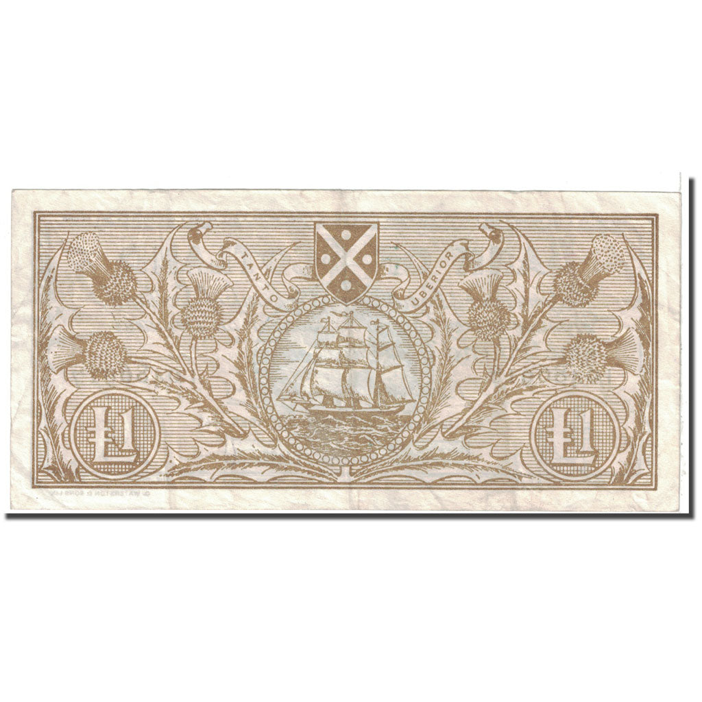 Biljet, Schotland, 1 Pound, 1962, 1962-12-05, KM:102a, TTB