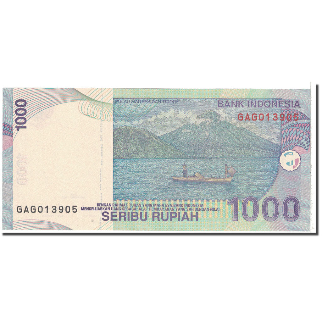 Banconote, Indonesia, 1000 Rupiah, 2000, KM:141j, SPL