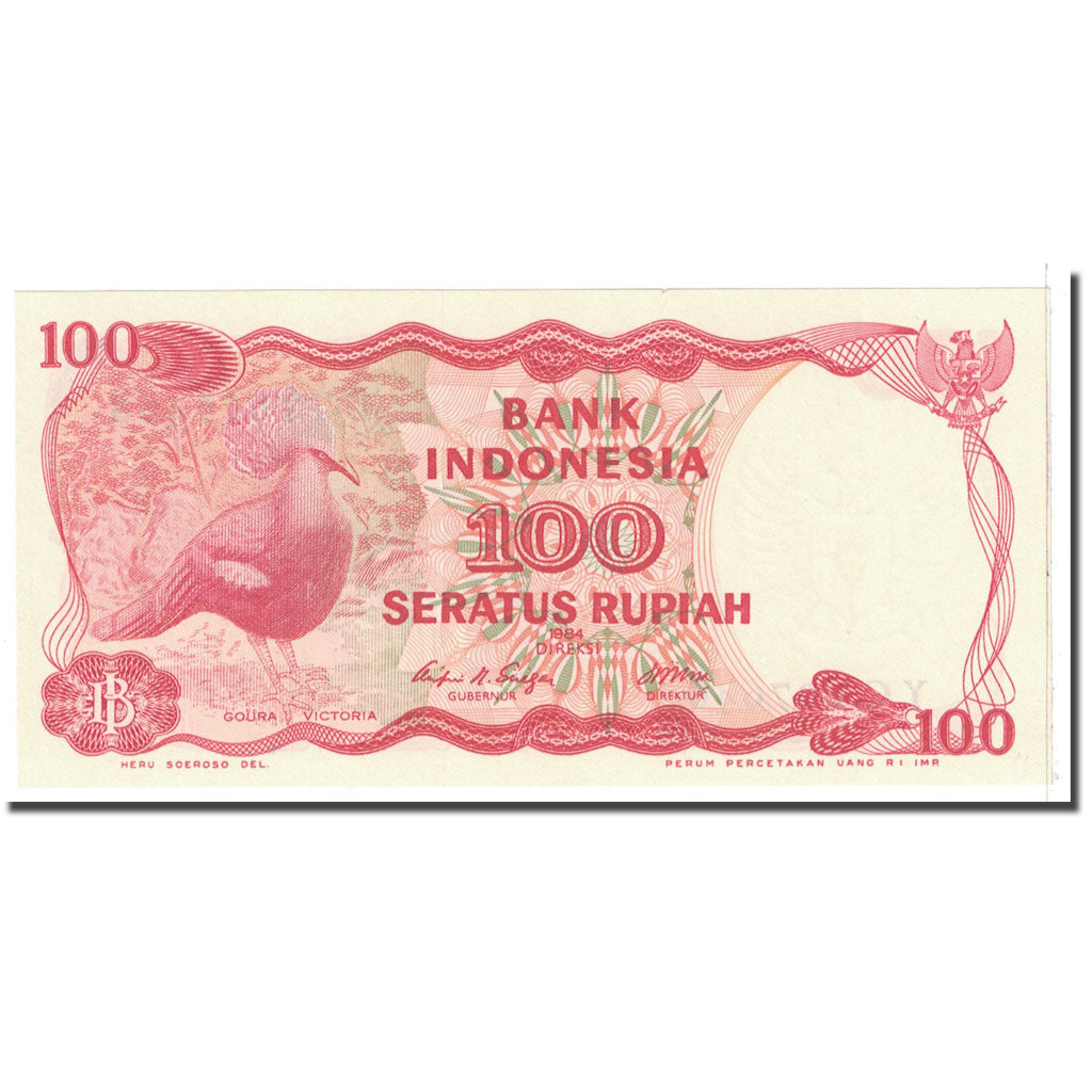 Banknote, Indonesia, 100 Rupiah, 1984, KM:122a, UNC(63)