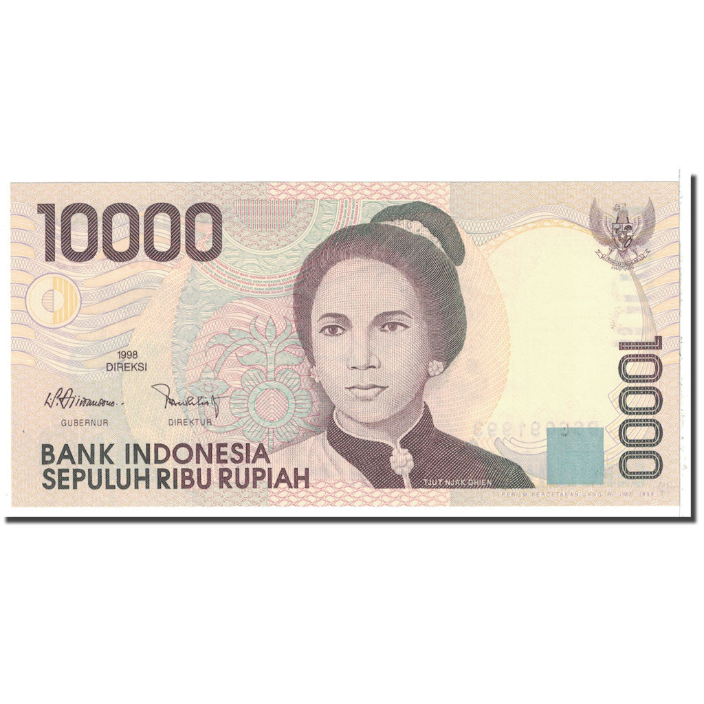 Banknote, Indonesia, 10,000 Rupiah, 1998, KM:137a, UNC(63)