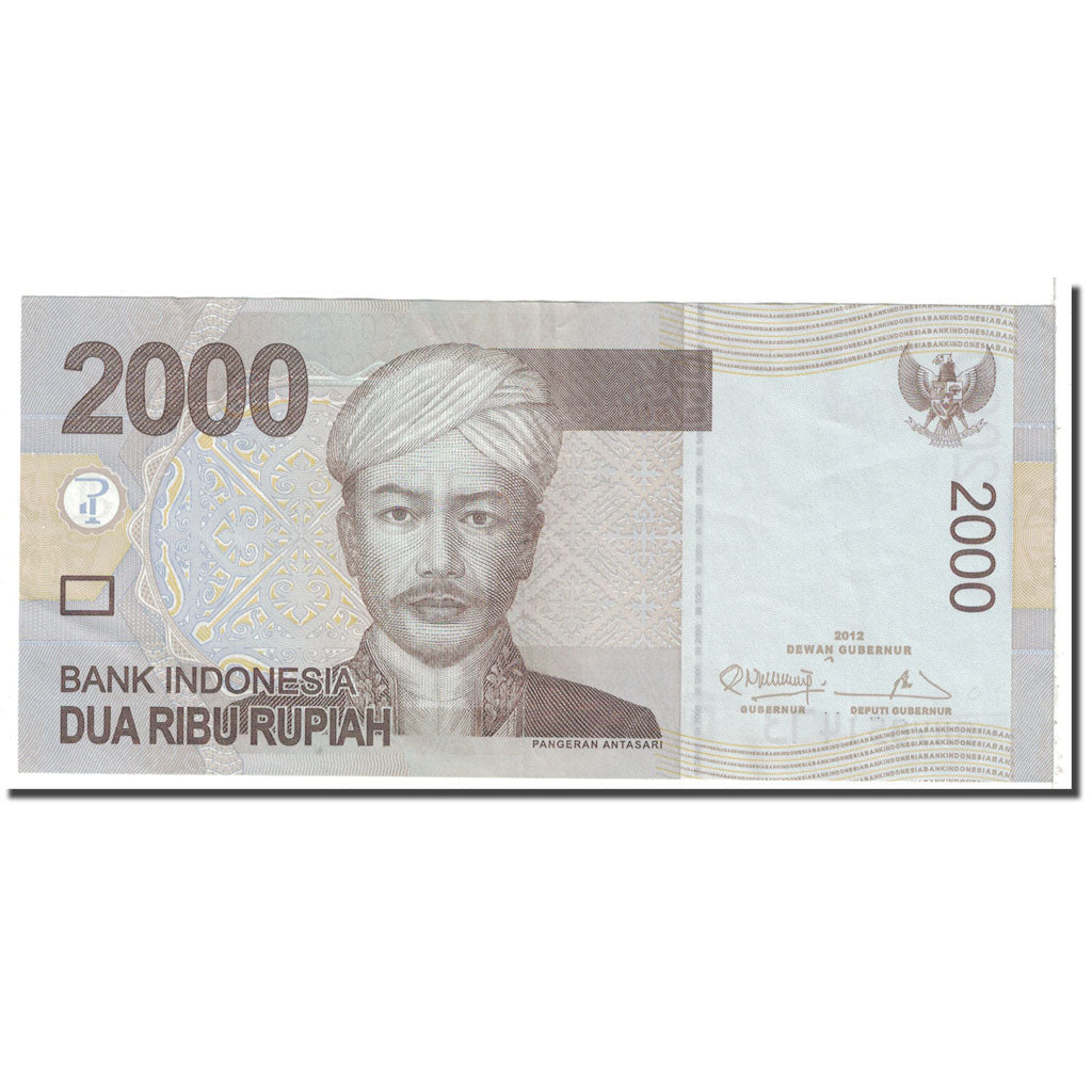 Banknote, Indonesia, 2000 Rupiah, 2009, KM:148a, AU(55-58)