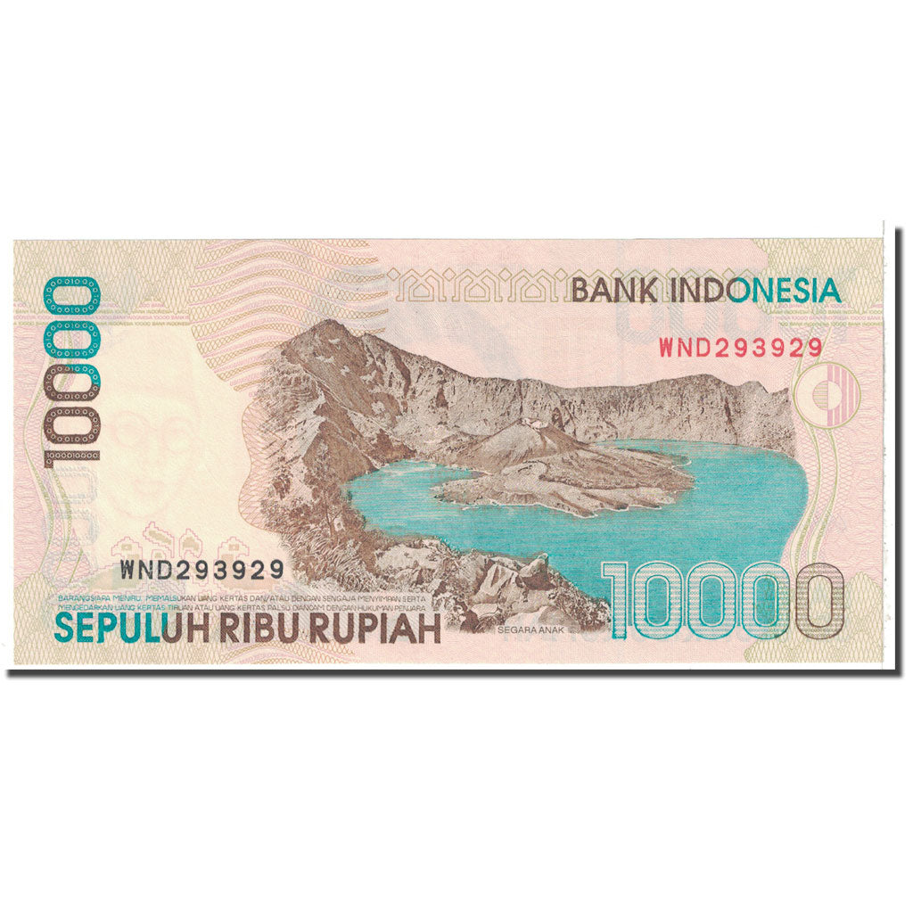 Banknote, Indonesia, 10,000 Rupiah, 1998, KM:137a, UNC(63)