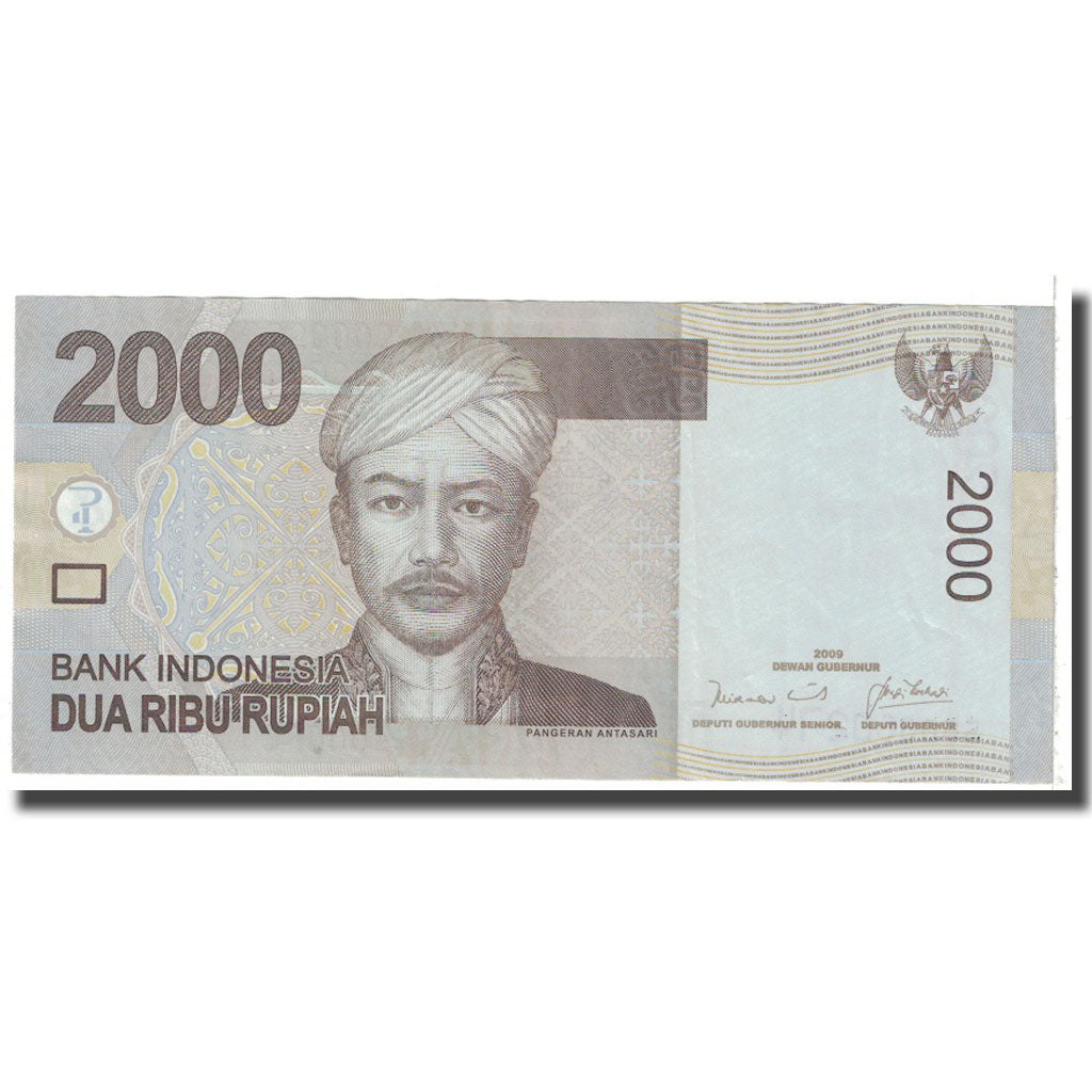 Geldschein, Indonesien, 2000 Rupiah, 2009, KM:148a, SS+