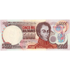 Venezuela, 5000 Bolivares, 1998, 1998-08-06, KM:78c, UNC(65-70)