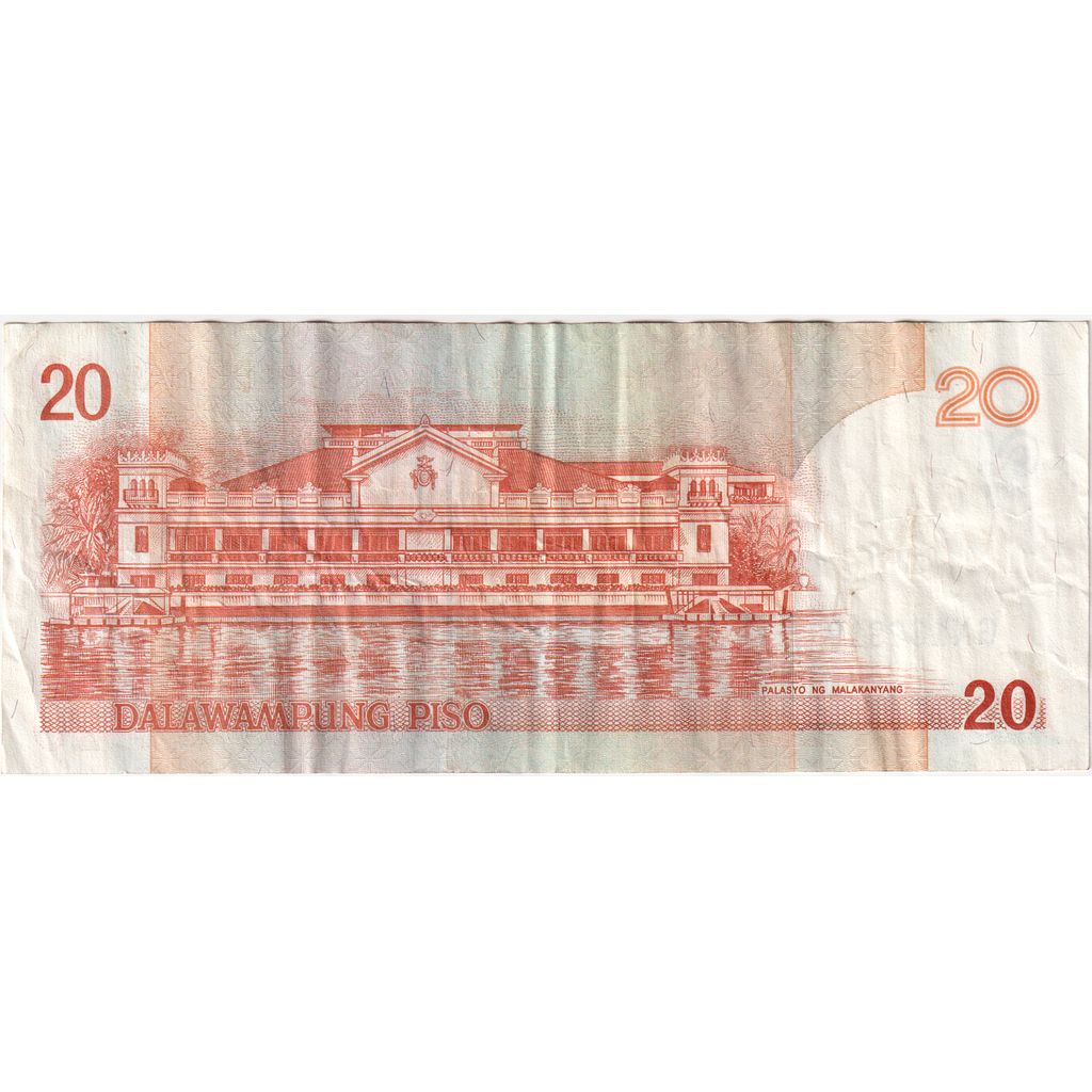Filipinas, 20 Piso, VF(30-35)