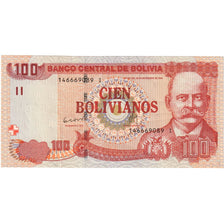 100 Bolivianos, 1986, Bolivia, 1986-11-28, KM:231, MBC+