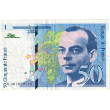 Francia, 50 Francs, St Exupéry, 1992, G002803158, MBC, Fayette:72.1b, KM:157a