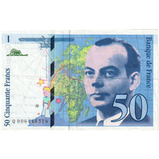 France, 50 Francs, St Exupéry, 1993, Q006448578, TTB+, Fayette:72.2, KM:157b