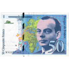Francia, 50 Francs, St Exupéry, 1994, W0223112005, BB+, Fayette:73.1d, KM:157Aa
