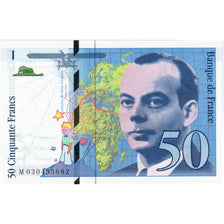 France, 50 Francs, St Exupéry, 1997, M030495682, UNC(65-70), Fayette:73.4