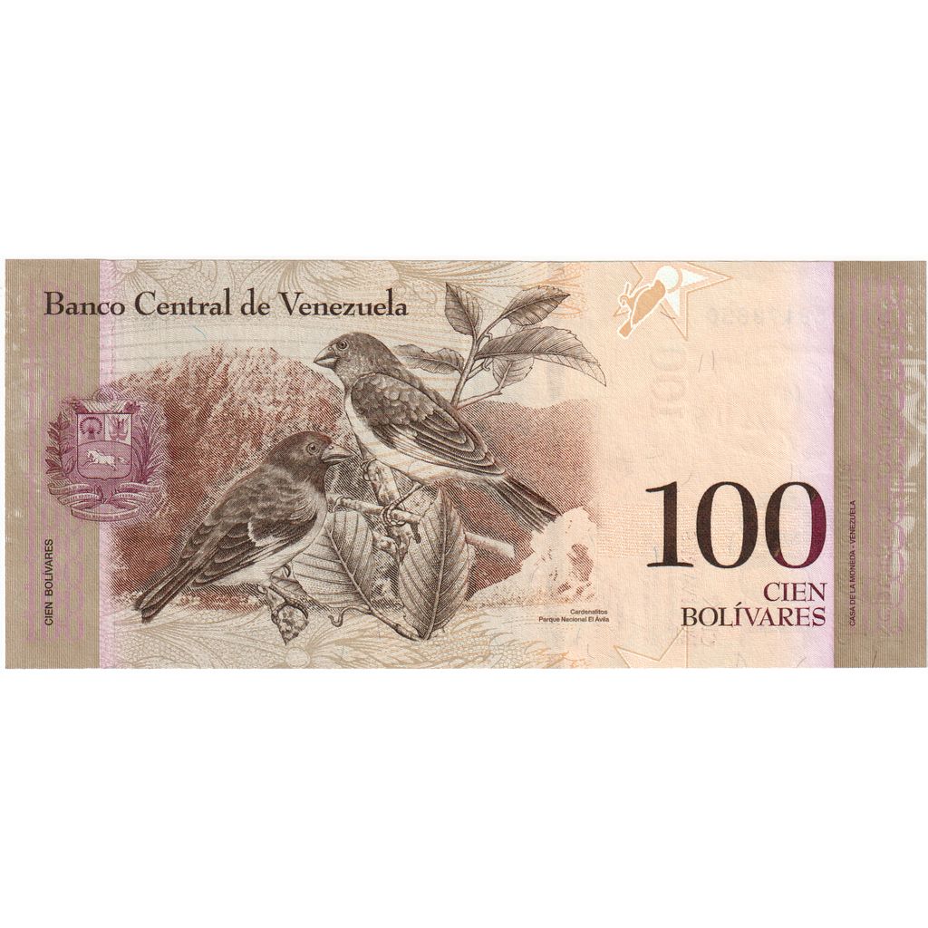 Venezuela, 100 Bolivares, 2013-10-29, AU(55-58)