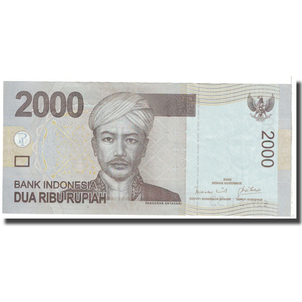 Banconote, Indonesia, 2000 Rupiah, 2009, KM:148a, SPL-
