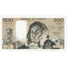 Francia, 500 Francs, Pascal, 1987-11-05, T.265, BB