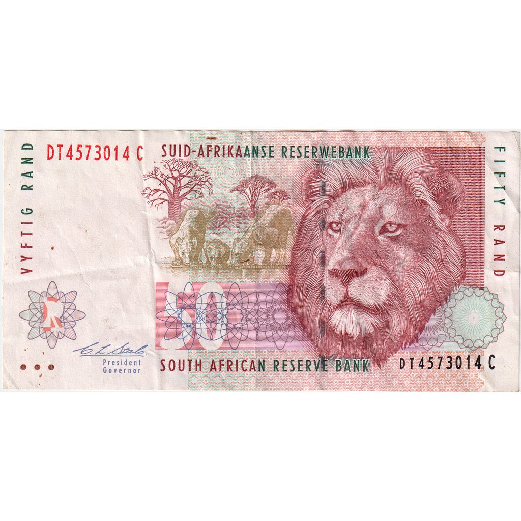 South Africa, 50 Rand, EF(40-45)