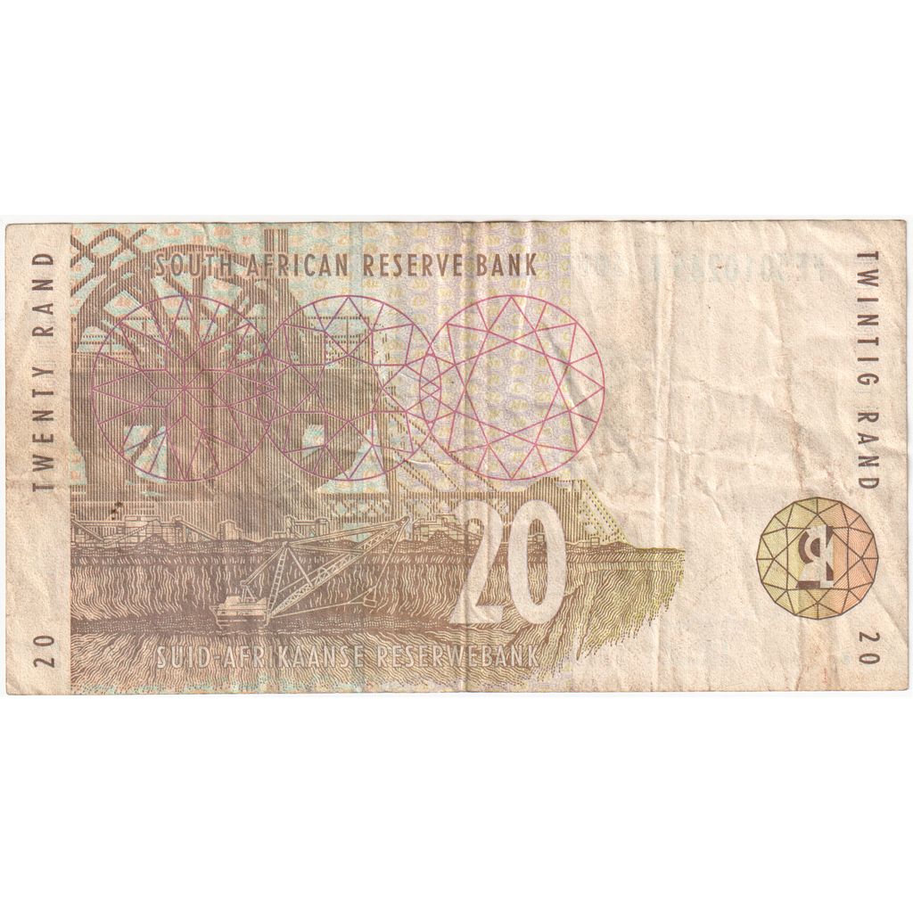 South Africa, 20 Rand, VF(30-35)