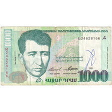 Armenia, 1000 Dram, EF(40-45)