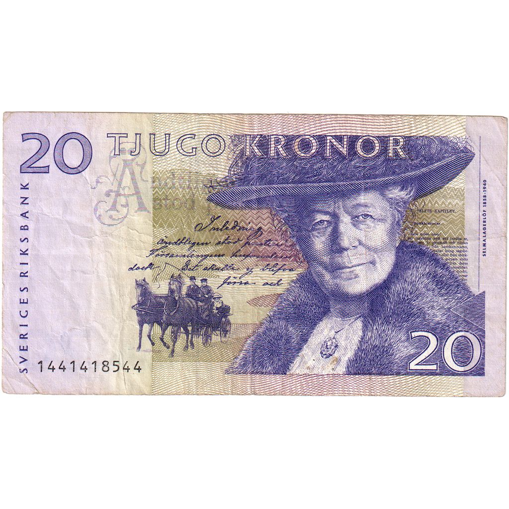 Zweden, 20 Kronor, TTB