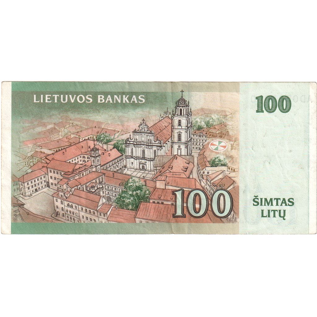 Lithuania, 100 Litu, EF(40-45)