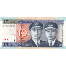 Lithuania, 10 Litu, AU(50-53)