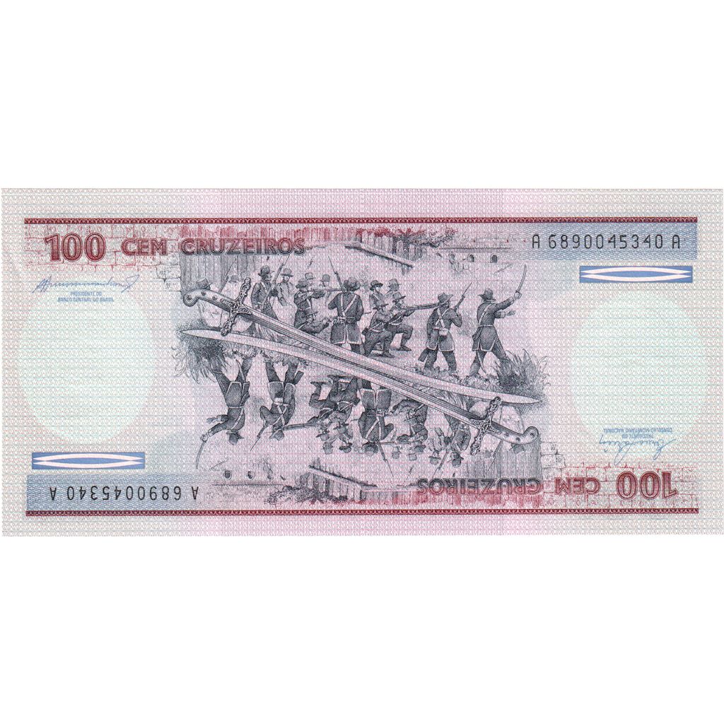 Brasilien, 100 Cruzeiros, UNZ