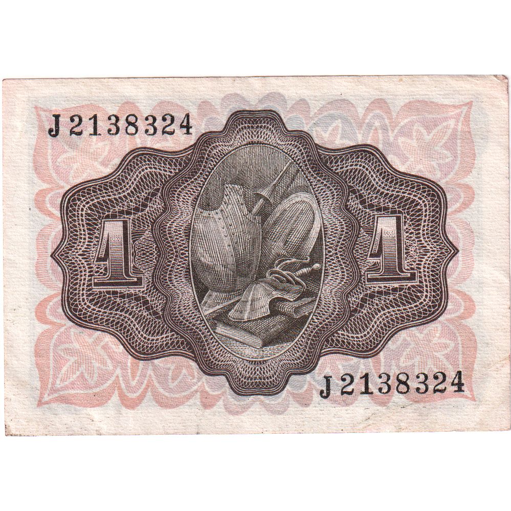 Spain, 1 Peseta, 1951-11-19, EF(40-45)